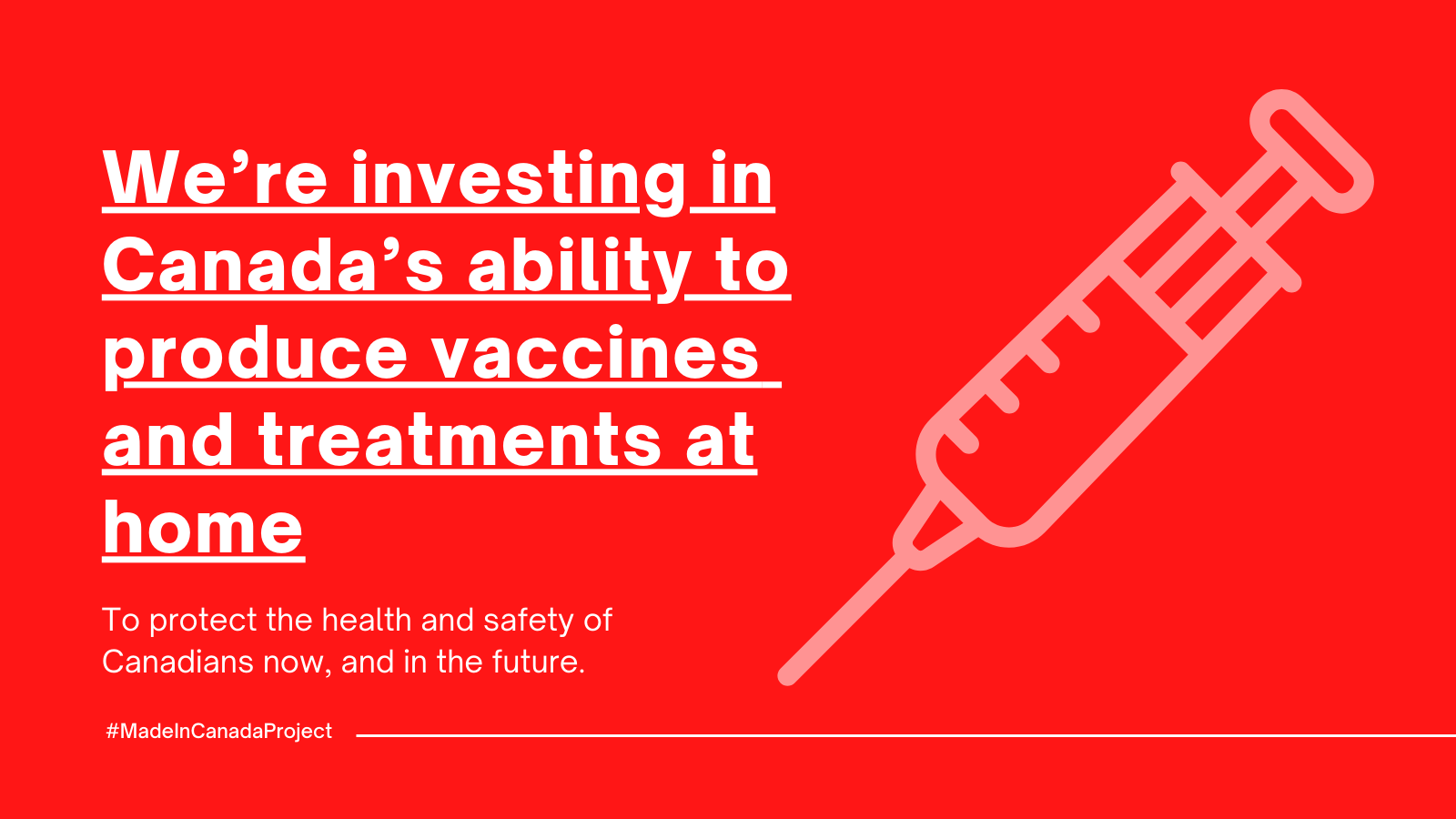 Made in Canada Vaccines